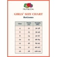 thumbnail image 3 of Fruit of the Loom Girls Assorted Cotton Brief Underwear, 12 Pack Panties Sizes 4 - 14, 3 of 5