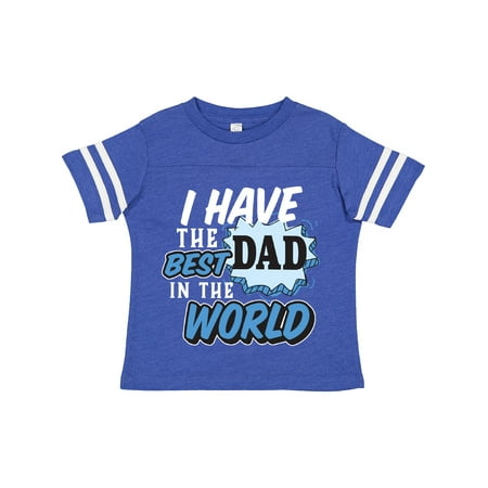 

Inktastic I Have the Best Dad in the World Gift Toddler Boy Girl T-Shirt