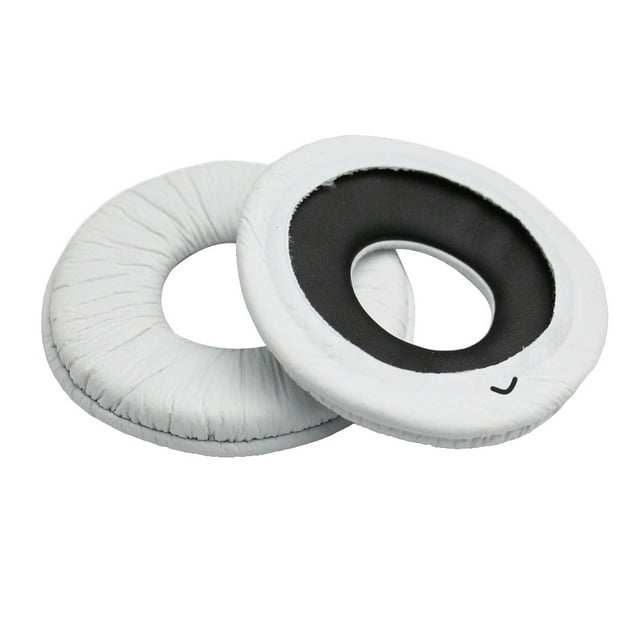 Seitruly Almohadillas para los oídos, accesorios de protección auditiva montados en la cabeza, reemplazo de auriculares transpirables para Relojes inteligentes Blanco