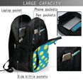 thumbnail image 4 of Balery Ball Tennis Mochila con carga USB para hombre y mujer - Mochila impermeable y antirrobo para laptop con puerto USB para viajes, trabajo, 4 of 7