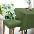 thumbnail image 3 of Dining Chair Slipcover, Happy St. Patrick''s Day Gnome Shamrock Leaves Tree Pot of Gold Spring Stretch Kitchen Chair Covers Removable Parsons Chair Protector Covers for Banquet Party, Set of 4, 3 of 5