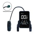 thumbnail image 2 of Electric Bike Display 36v-72v Waterproof Lcd Display Nc-81f Electric Bike Panel Dashboard,waterproof, 2 of 5