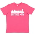 thumbnail image 3 of Inktastic Buffalo New York NY Cities Skyline Youth T-Shirt, 3 of 5