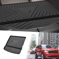 thumbnail image 1 of Unique Bargains Flat Face Cargo Liner Rear Trunk Mat Trunk Cargo Luggage Boot Tray Mat Stripes and Triangles Pattern for Dodge Journey 2013-2018 Anti-Slip, 1 of 7