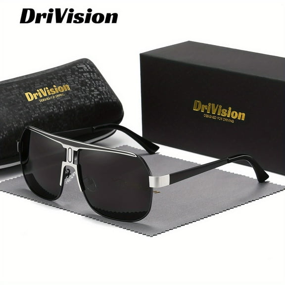 Drivision Unisex Luxury Craftsmanship Fashion Full Frame Polarized Sunglasses Outdoor Fun Frog Sunglasses Exquisite Practical Sunglasses