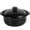 Black 3.2L, variant on 3.4 Quart Ceramic Cooking Pot Heat-resistant Clay Cooking Pot Chinese Cookware Casserole Stovetop Stone Pot with Lid for Cooking Rice Meat Soup