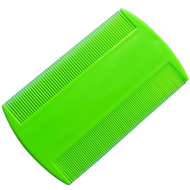 Flea Lice Comb Plastic Double Sided Lice Removal Comb Pet Grooming Comb for Dog
