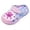 Pinkish-white, variant on Boys and Girls Classic Graphic Garden Clogs Slip on Water Shoes(Toddler/Little Kids/Big Kids)
