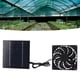 thumbnail image 1 of Ventilador Con Energía Solar, Red Protectora, Ahorro De Energía, Ventilador Portátil Con Panel Solar, Resistente Al Agua Para Invernadero, 1 of 7