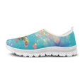 thumbnail image 4 of Psesaysky Low-Cut Casual Shoes Lightweight Breathable Walking Sneakers Beautiful Blue Ocean World, 4 of 7