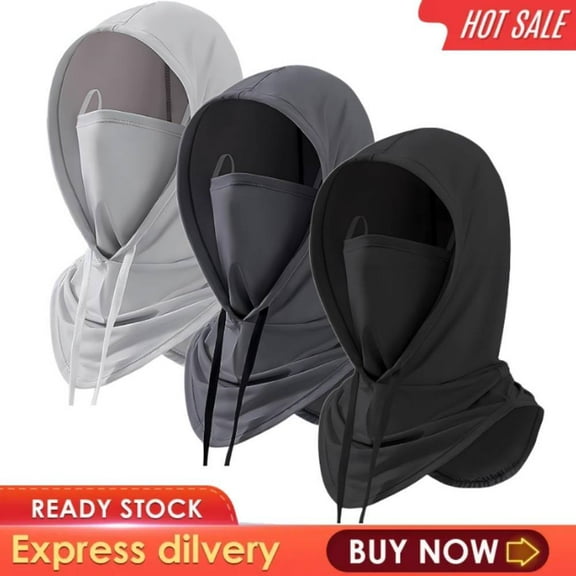 3Pack Summer Balaclava Sun UV Protection Hood Breathable Full Head Mask Cover US