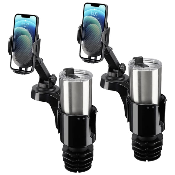 Soporte para teléfono JOYTUTUS para coche con rotación de 360° (paquete de 2)
