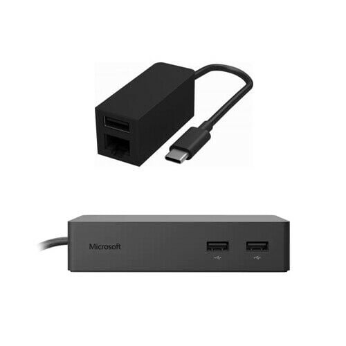 Microsoft Surface Dock Black + Surface USBC to 3.0