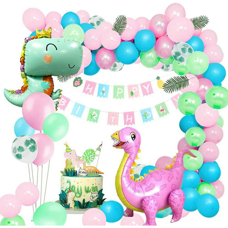 Party Decorations Dinosaur Birthday Party Supplies Include Dinosaur Themed  Banner, Balloons and Cake Topper for Kid′ S Party Supplies - China Happy  Birthday Banner and Latex Balloon price