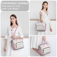 thumbnail image 6 of White Princess Castle Pattern Womens Lunch Box for Work,Insulated Large Lunch Bag for Tween and Teen,Loncheras Para Mujer,Leakproof Adult Lunch Bag for Work,Beach,Travel,Picnic,Camping, 6 of 7