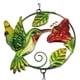 thumbnail image 4 of Campanas de viento Monstrate decoración del hogar hierro colibrí azul, 4 of 6