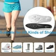 thumbnail image 3 of Insoles, Memory Foam Arch Support Insoles for Men Women, Comfort Soft Breathable Cushion Shoe Inserts, 3 of 6