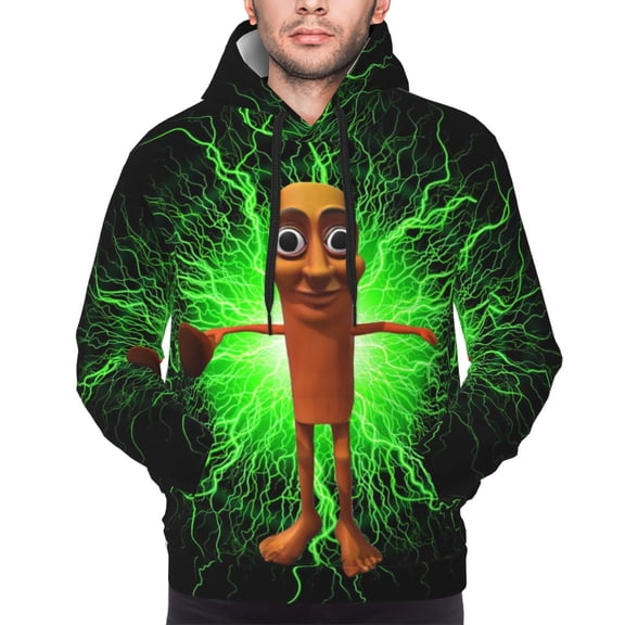 Unisex Tung Tung Tung Sahu-r Pullover Hoodies 3D Print Novelty Sweatshirts Hoodie With Pocket For Men Women