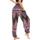 thumbnail image 3 of WILLBEST Pantalones Casuales para Mujer con Estampado de Letras, Cintura Alta, Holgados, Deportivos, con Cordón, Cómodos, Sanitarios, para Uso Diario Grande, 3 of 4