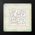 thumbnail image 2 of Villa, Mlli 20x20 Black Modern Framed Museum Art Print Titled - Shield, 2 of 5