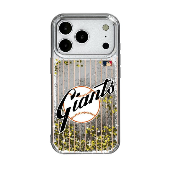 San Francisco Giants 1958-1967 Cooperstown Pinstripe iPhone Glitter Case