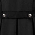 thumbnail image 5 of Hulanddfd Mens Coat Gothic Long Trench Coat, Stand Collar Double Breasted Outerwear with Silver Buttons, Vintage Wear, 5 of 9