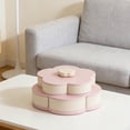 thumbnail image 5 of BotaniNest Rotating Snack Platter With Lid Perfect Dip And Serving Tray For Parties Picnics And Travel, 5 of 5