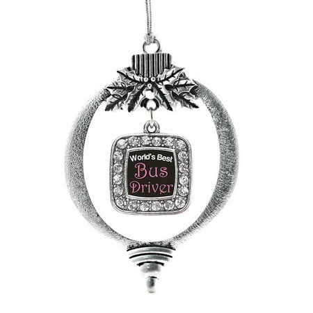 World's Best Bus Driver Classic Holiday Ornament (World's Best Grandparents Ornament)