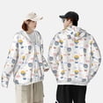 thumbnail image 4 of KLL Chandail à Capuchon de Plein Air à Imprimé Montgolfière pour Hommes et Femmes, Protection Solaire UPF 50+, Veste à Manches Longues, Pêche, Randonnée, Performance – X-Grand, 4 of 7