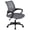 Dark Gray, variant on Yaheetech Mid-Back Height Adjustable Mesh Office Chair Computer Chair with Lumbar Support & 360°Rolling Casters, Gray