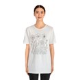 thumbnail image 4 of Wildflower t-shirt, simple flowers shirt, women's gift, Short Sleeve Tee, 4 of 12