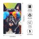 thumbnail image 2 of Balery Rainbow Bulldog Sunglasses Toalla de Microfibra Premium con Estampado – 27.5x16 pulgadas, Alta Absorción, Suave y Aterciopelada, Secado Rápido, 2 of 6