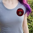 thumbnail image 2 of Chupacabra on the Hunt Pinback Button Pin, 2 of 4
