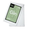 thumbnail image 1 of Periodic Drinks, Gin (100% Cotton Tea Towel, Decorative Hand Towel, Kitchen and Home), 1 of 3