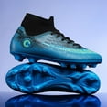 thumbnail image 3 of Botas de fútbol profesionales para hombre, zapatos de entrenamiento transpirables, ultraligeros, antideslizantes, para exteriores, envío directo, novedad, 3 of 5
