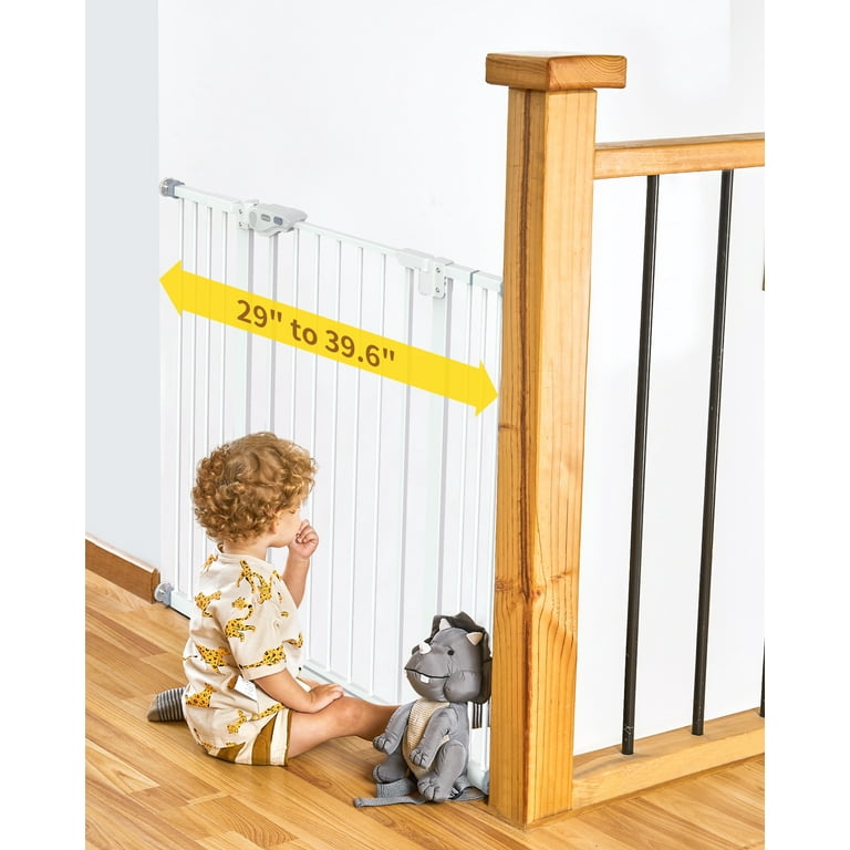InnoTruth Baby Gate for Stairs Doorways 29 39.6