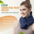 thumbnail image 5 of UNCN Microwave Heating Pad With Washable Cover for Neck & Shoulders,29 x 6.6 Inches, Moist Heat Therapy for Pain Relief, 5 of 6