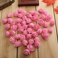 thumbnail image 6 of (Clearance) BNNG Artificial Roses, 50 Pcs Artificial Rose Flower Heads for Crafts 1.97in Foam Roses Fake Roses Heads for DIY Wedding Centerpieces Arrangements Home Decorations(Pink), 6 of 6