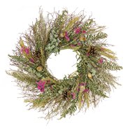 Floral Metal Wreath Form Green 14 Inches - Walmart.com