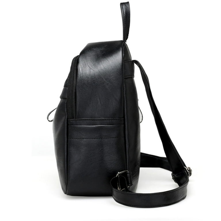 A5 Small Backpack Purse for Women Women s Fashion Leather Simple School Bag Travel Backpack Bag Other Walmart