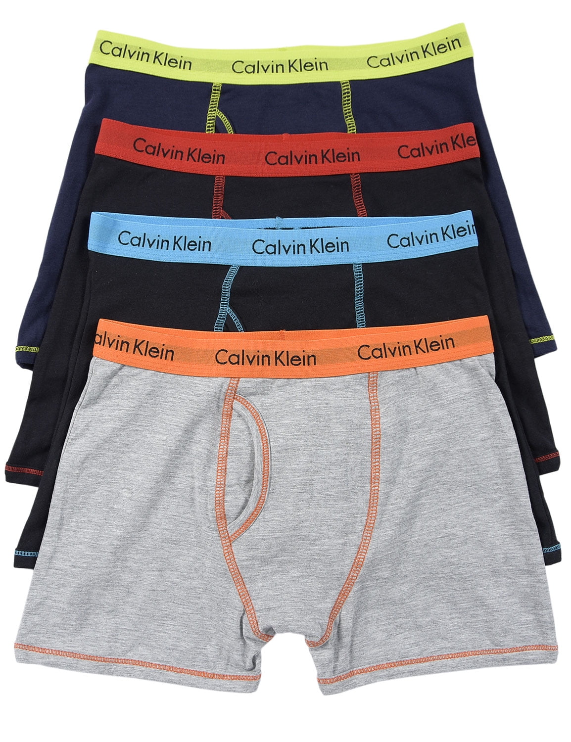 Calvin Klein - CALVIN KLEIN Boys Boxer Briefs Underwear Dark Multi