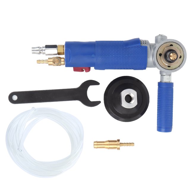 G1/4 Inch Angle Grinder, Pneumatic Grinding Machine, Efficient Durable for Marble Stone Polishing