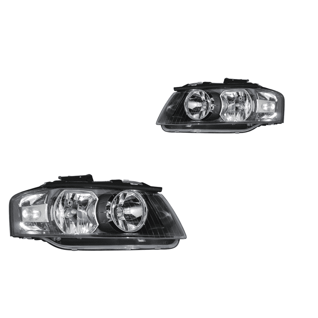 Par de FAROS A3 2004 al 2008 AUDI DEPO .