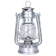 thumbnail image 1 of 25cm Retro Classic fotogenlampa Dimbar fotogenlykta Silver, 1 of 5