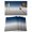 Blue, variant on Purple Grey Ombre Placemats Set of 6 Gradient Gradual Color Place Mats Table Mats Kitchen Dining Home Outdoor Party Table Decoration