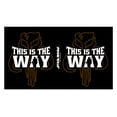 thumbnail image 2 of Star Wars: The Mandalorian The Way Silhouette  Stainless Steel Water Bottle Black 17 oz., 2 of 3