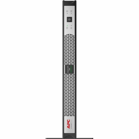 APC Smart-UPS, Line Interactive, 500VA, Lithium-ion, Rackmount 1U, 120V, 4x NEMA 5-15R outlets, Short Depth