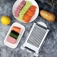 thumbnail image 4 of Herramienta Para Cortar Plátanos, Rápida Y Duradera, Estable Y Práctica Herramienta Para Cortar Jamón, Simple Y Conveniente Con Rendimiento De Seguridad Para La Cocina Casera, 4 of 7