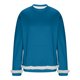 thumbnail image 3 of RKSTN Fleece Sweatshirts for Men Oversized Crewneck Pullover Hoodless Sweatshirt Top Mens Casual Solid Round Neck Loose Fits Comfy Long Sleeve Sweatshirt with Pockets Fall Winter Clothes, 3 of 7
