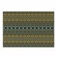 thumbnail image 1 of Afghan Cutting Board, Middle Eastern Geometric Shapes Squares Chevron and Rhombuses Arrangement, Decorative Tempered Glass Cutting and Serving Board, Small Size, Multicolor, by Ambesonne, 1 of 1